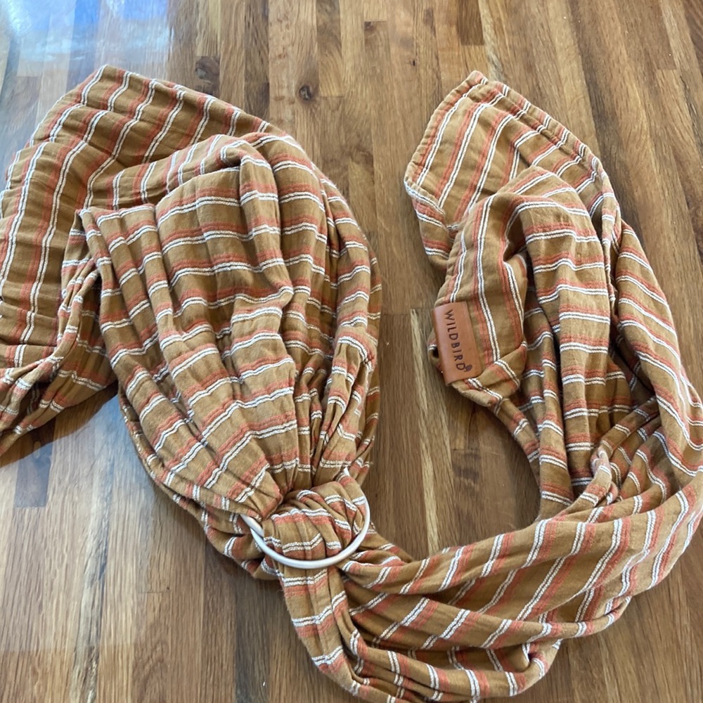 Wild bird sling wrap carrier for baby!